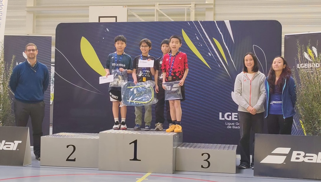 Podium au French International Borders